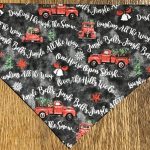 foulard camion noël