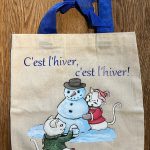 Sac éco c'est l'hiver